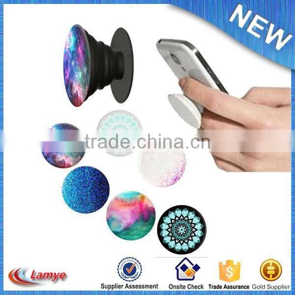 Custom printed oem phone stand retractable cell phone holder