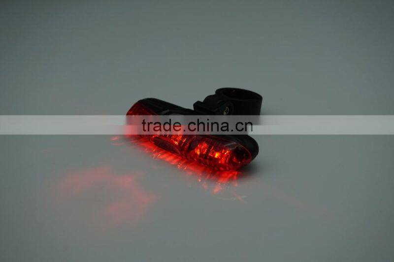 Wholesale of flashing bicycle tail Light,5 super bright red LED