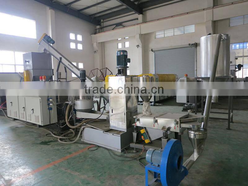 2015 new designed waste plastic granulating machine