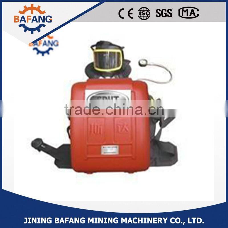 Positive pressure oxygen breathing apparatus/oxygen respirator