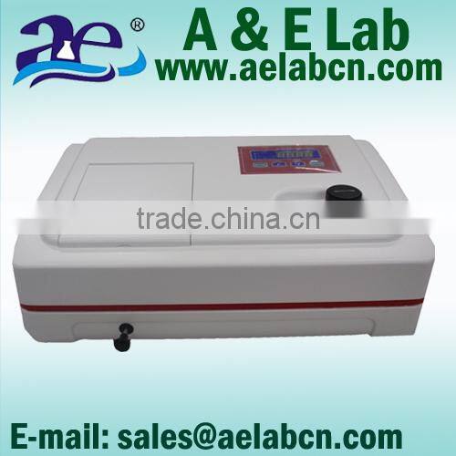 Single beam spectrophotometer analyzer