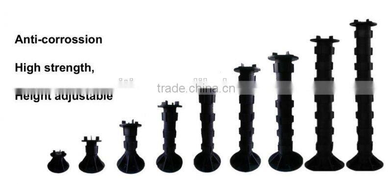 Cheap raised access floor support accessories adjustable plastic pedestals