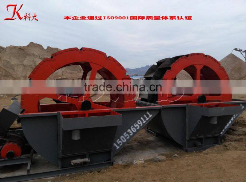 Drum type high quality screw sand washing machine