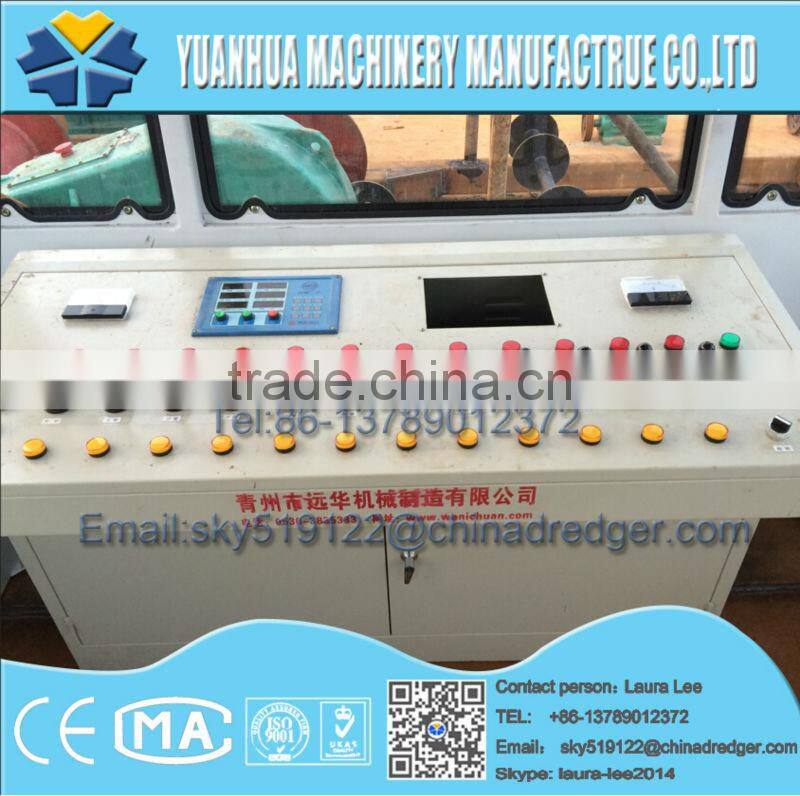 Drill-type sand dredger for Romania