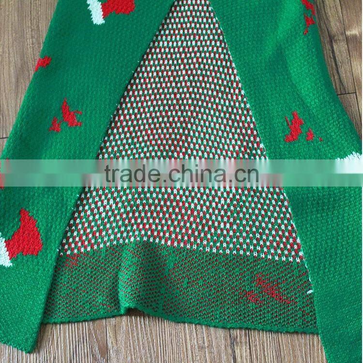 Christmas gifts custom crochet knitted fleece kids children baby mermaid blanket