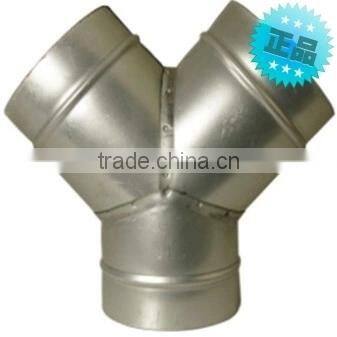 Wye Branch Connector Duct Fittings - Fan Ventilation