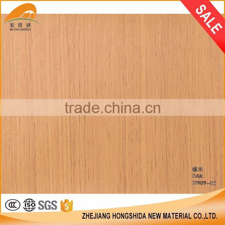 Wholesale pvc wood grain texture paper lamination funiture decorative foils