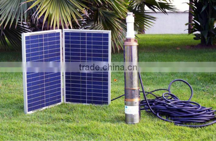 370W solar submersible well pump for home drinking usage