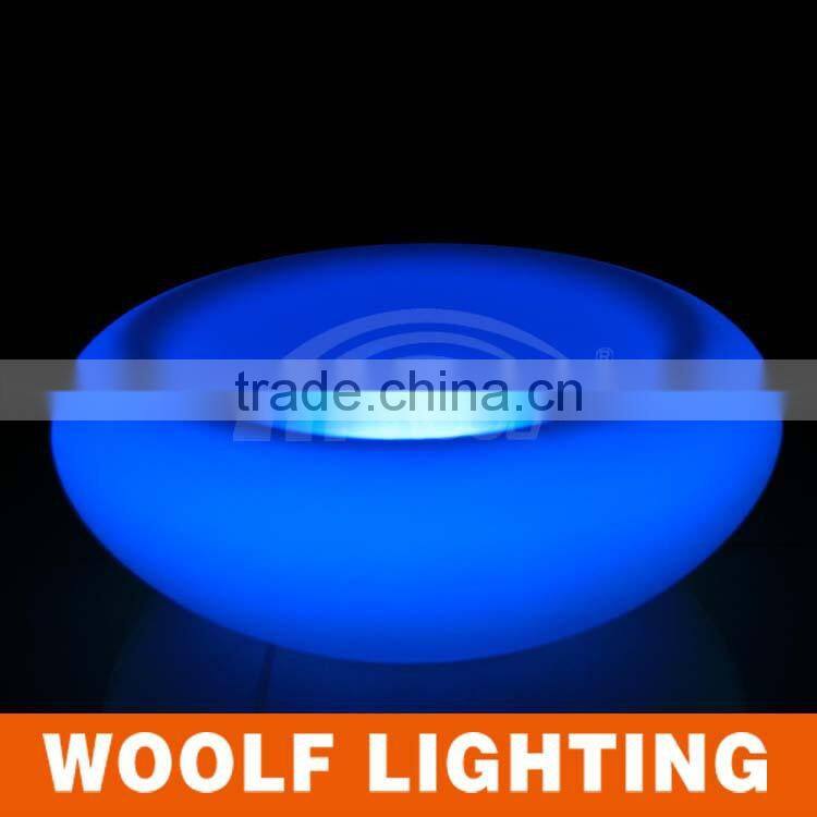 LED plastic lightweight decorative fruit pots