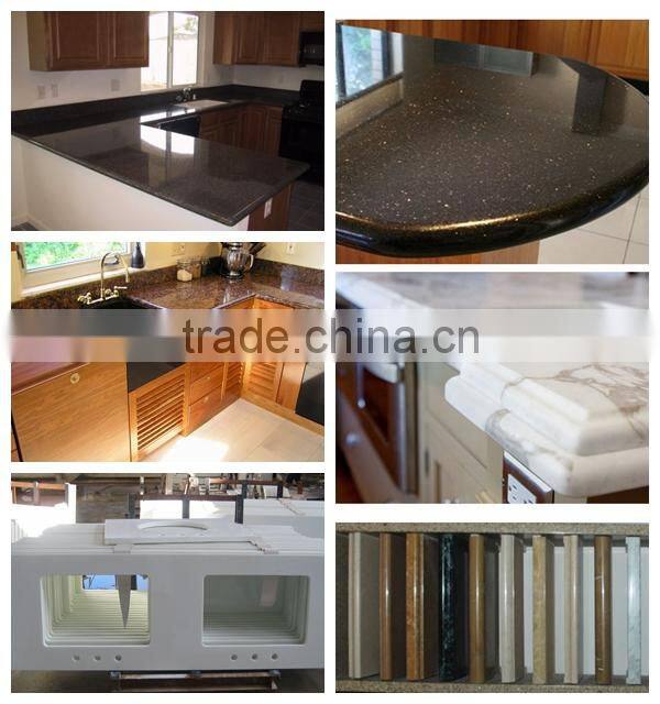 Chinese Portoro countertop, Chinese granite countertops, high polished