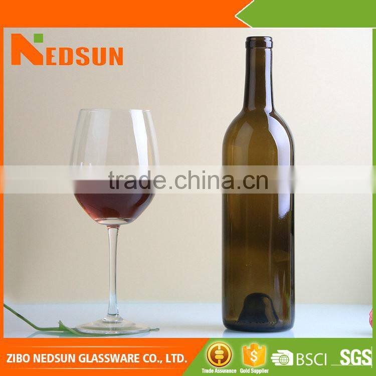 Professional supplier Low 375ml/ 750ml Hot sale fancy wine bottles