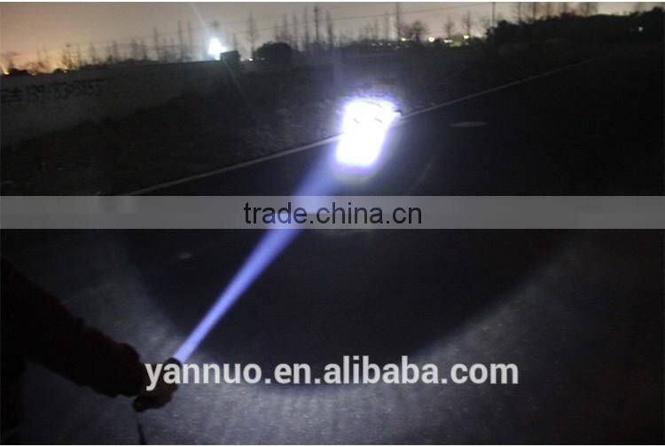 G700 LED Aluminum Rechargeable Tactical Flashlight, 18650 battery casing