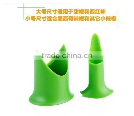 CY168 Pepper Tomato Coring Tools / Vegetable Core Remover / Kitchen Pepper Corer