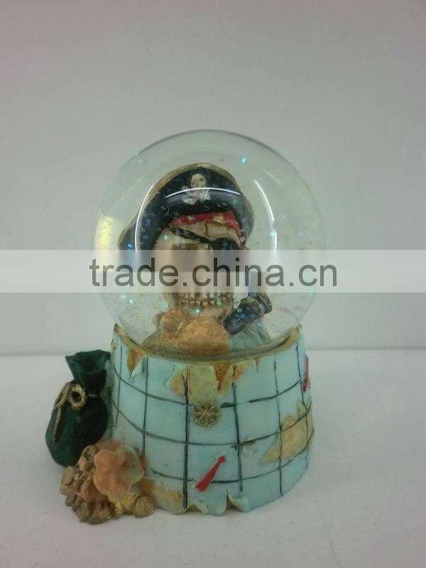 promotion gifts skull and dragon tourist souvenir water ball