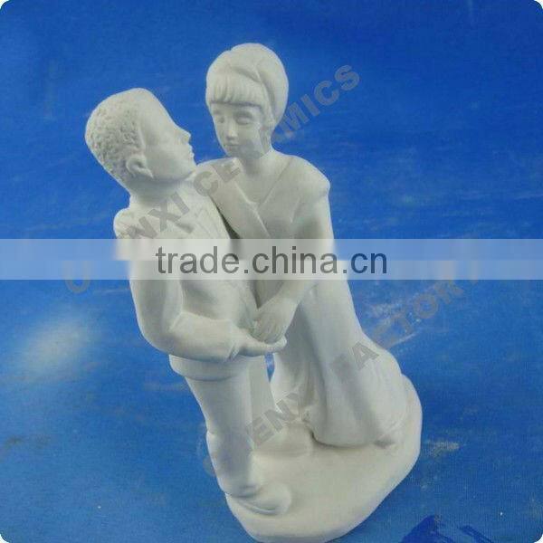 porcelain figure;porcelain dancing girl, home decoration