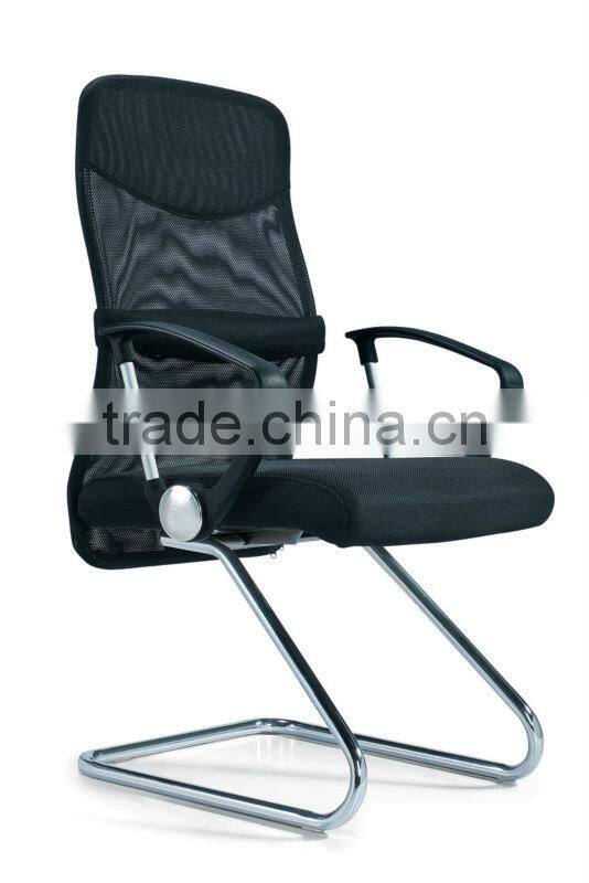 mesh guest chairs without wheels Training chair mesh office conference chair