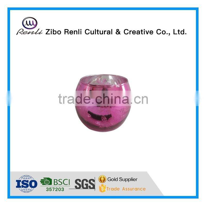 Wholesale Handmade Glass Candle Holder for Wedding Centerpieces