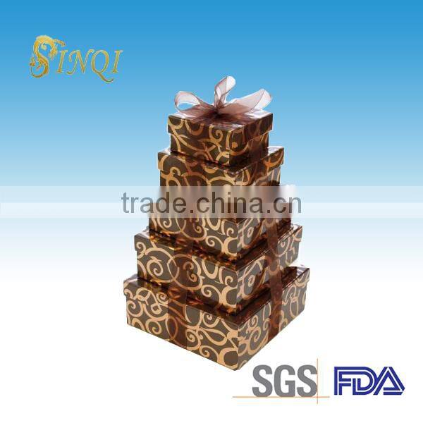 Luxury product square packaging box