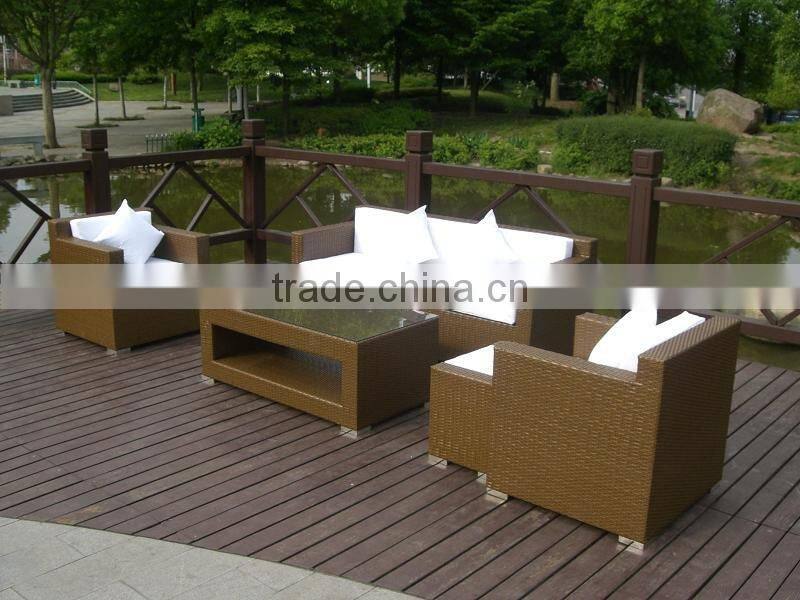 wicker outdoor sofa set