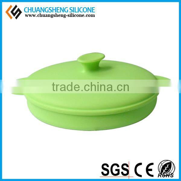 silicone folding puppy food bowl, collapsible silicone bowls, thermos food bowl