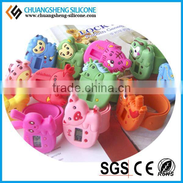 silicone minus ion bracelet watch silicone slap watches cheap wholesale kids slap watches silicone