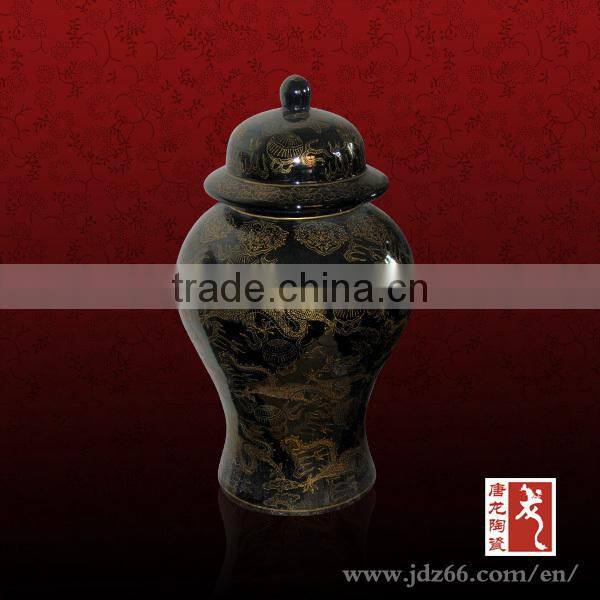Antique ceramic bottle jar glass storage jar made in Jingdezhen