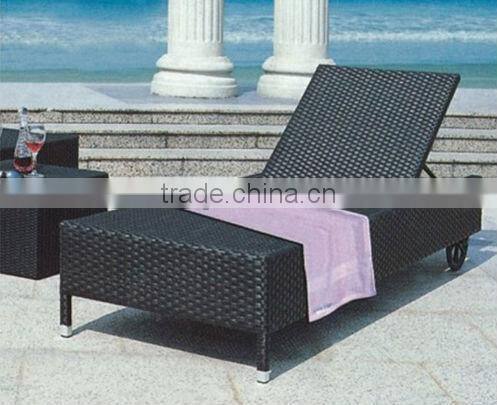 Outdoor Furniture / Garden Furniture / Patio Furniture Plastic Wood Chaise Lounge/Sunbed (BF1-R33)