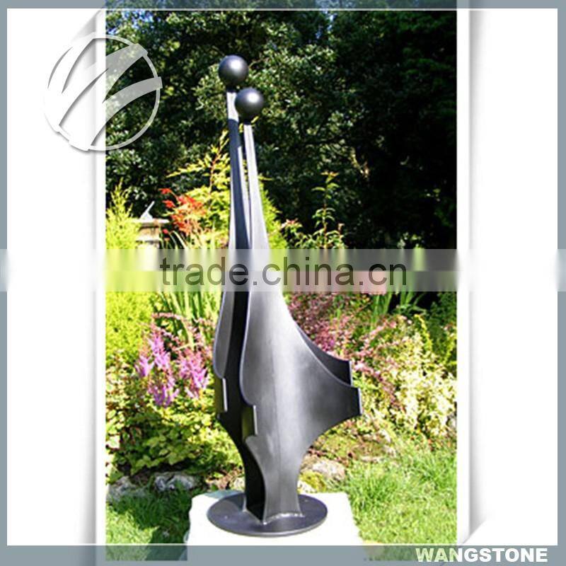 Modern bronze garden family sculpture hot sale