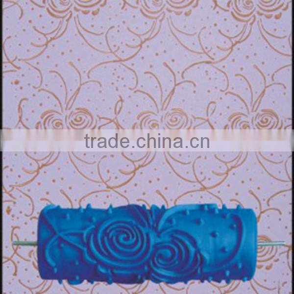 Professional Pattern Paint Roller High Quality Soft Rubber Roller For Wall Painting