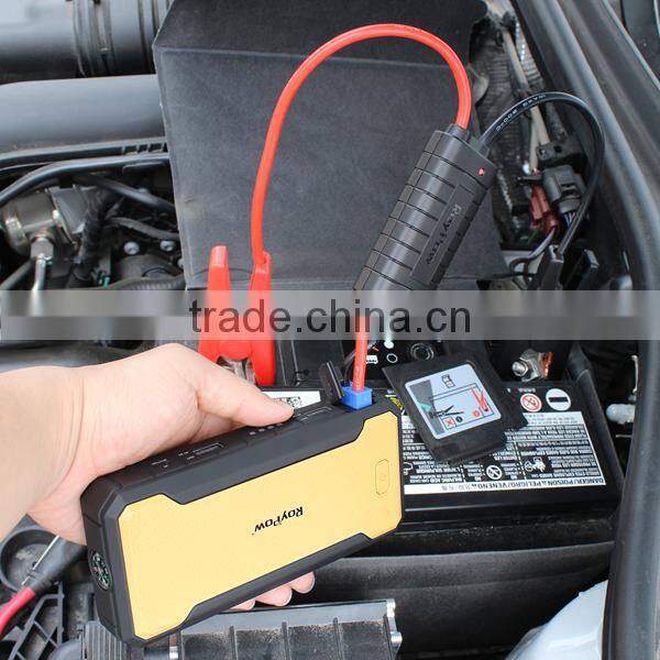 JB1206 Nre design wireless jump starter two USB output 12 volt lithium ion battery car jump starter