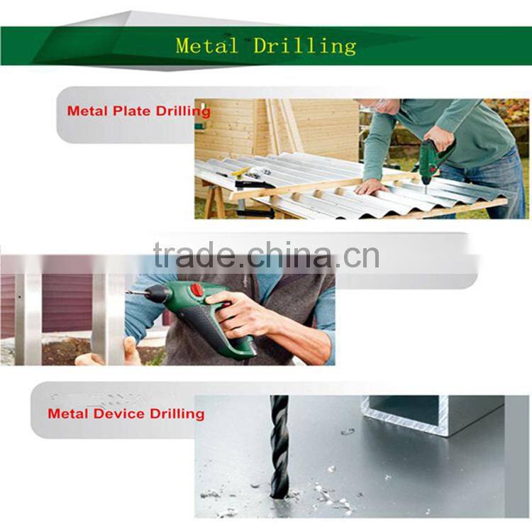 M35 Straight Shank HSS Twist Drill Bit for Metal Drilling Made in China