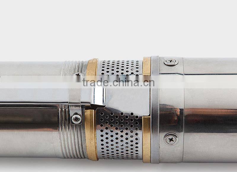 Top Quality 4'' 1.0HP Bore Water Stainless Steel Deep Well Submersible Pump