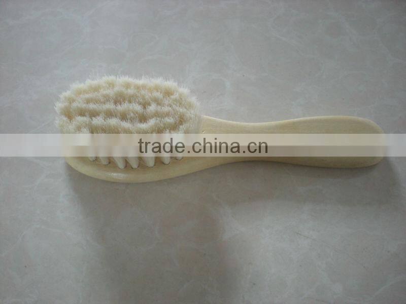 Wooden Baby Hair Brush