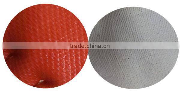 DDSAFETY 2017 High Quality Rubber Coated Gloves With Cotton Liner