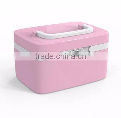 As seen on TV Lockable plastic cosmetic box