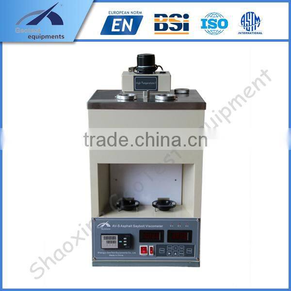 AV-S Asphalt Viscosity Tester Saybolt Viscometer