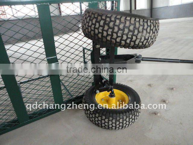 large 4 wheel heavy duty garden trolley TC4205F
