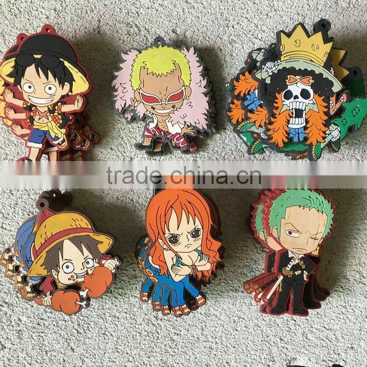 high quality keychain/silicone key chain/custom soft pvc keychains