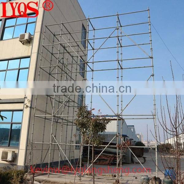 Construction system scaffolding Q345 steel ringlock scaffolding
