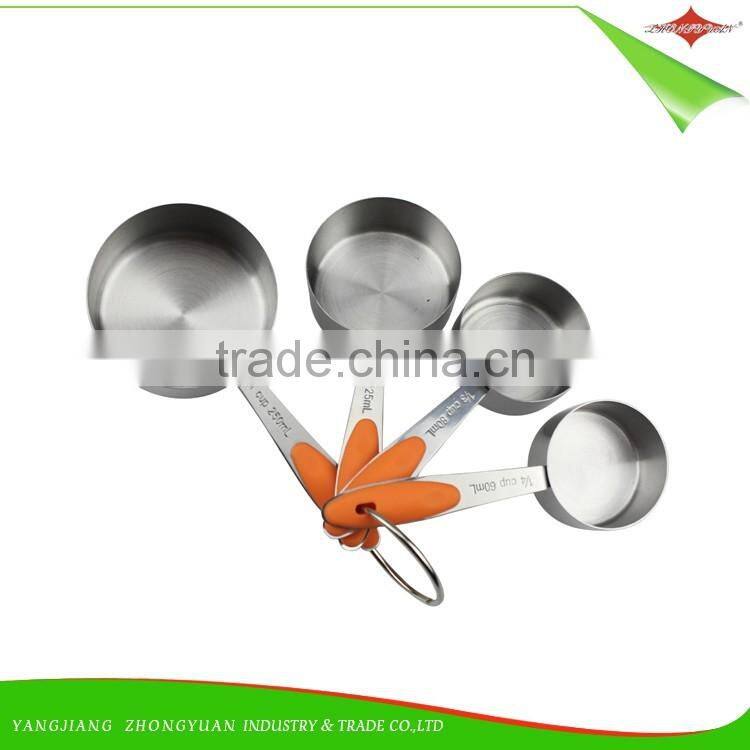 ZY-L2007 High quality stainless steel measuring spoon set of 5