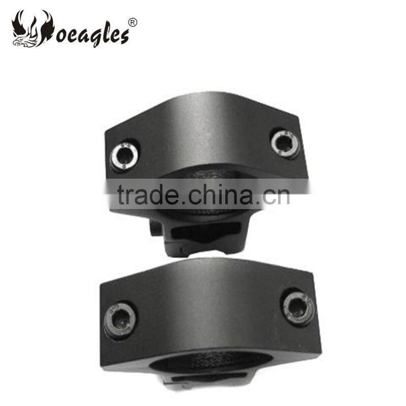 2pcs/box 25mm Scope Mount Hunting Accessories Aluminum Alloy Flashlight/Laser/Scope Mount Rail weaver to 11mm mounts