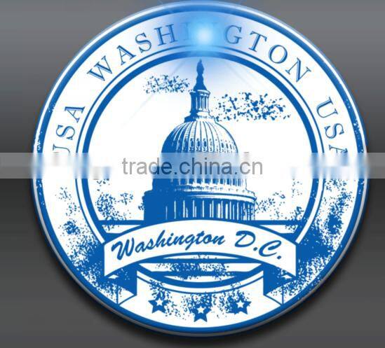 Holiday Christmas season decoration promotional and gift LED brooch