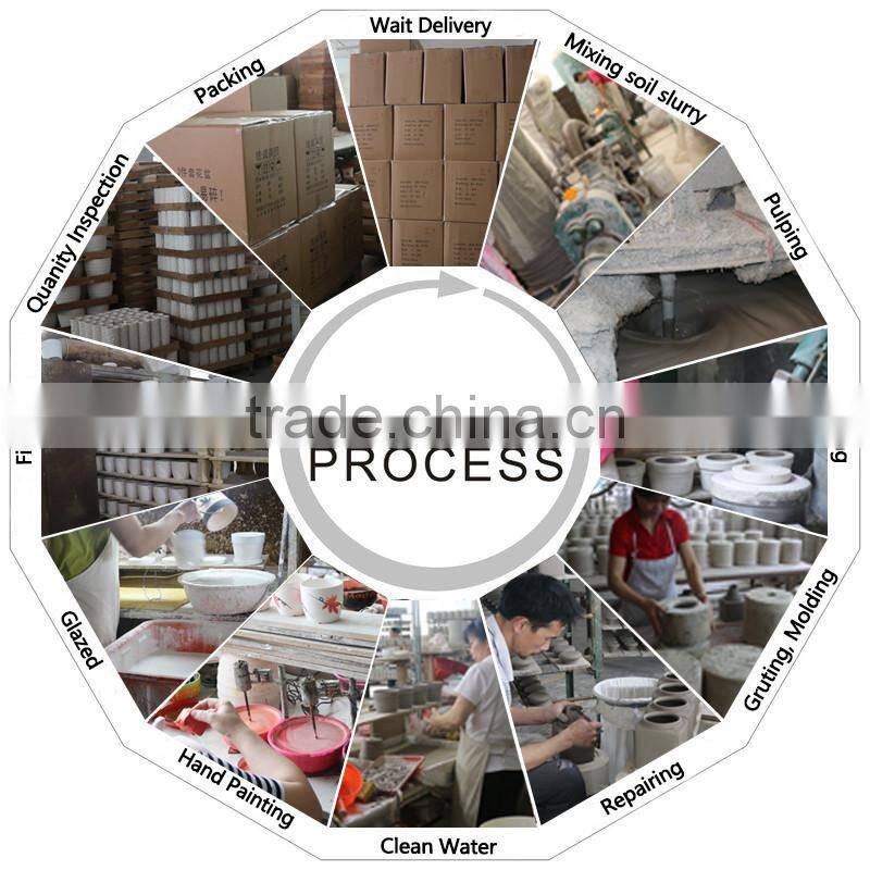 Egg Shape Hanging Ceramic Bird Feeder for Garden