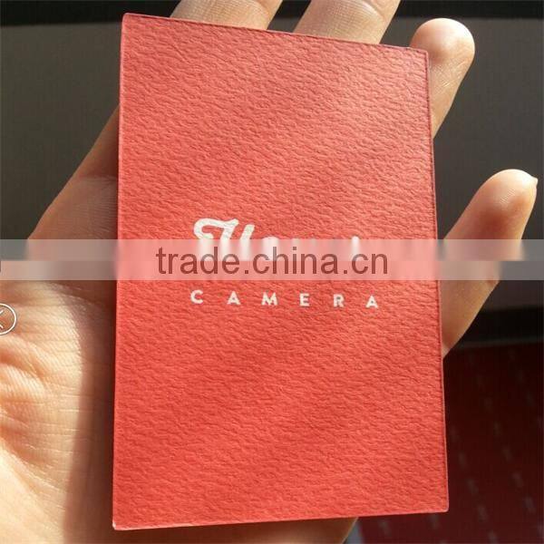 2017 custom high quality garments hang tags