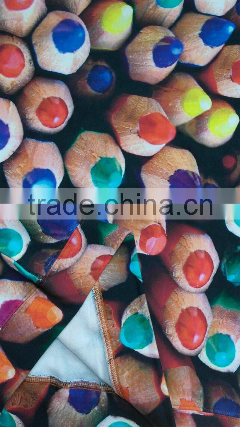 wholesale summer bulk womens clothing fitness apparel 2016 sublimation 3d crewneck custom sweatshirt women printing manufacturer