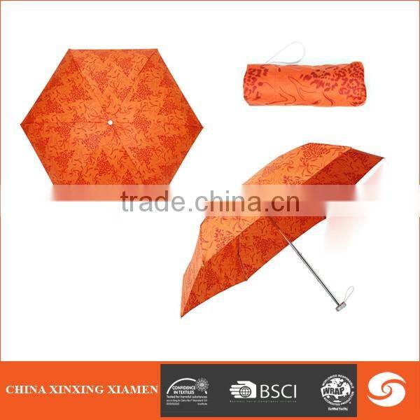2017 new style fasion promotional 5 fold umbrella