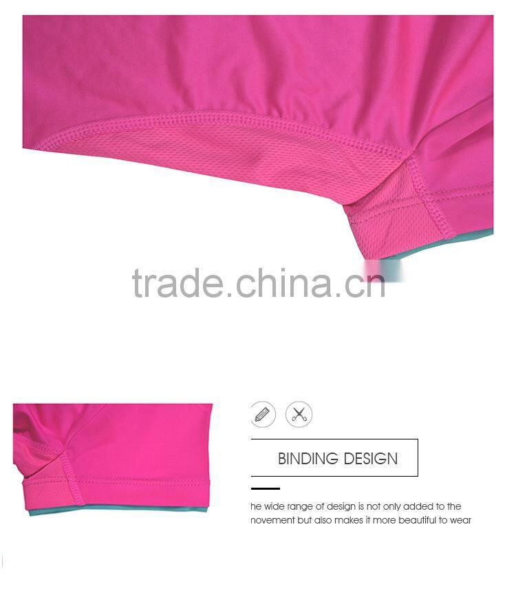 High quality short sleeve clothing sport ladies gym wear womens fitness apparel top