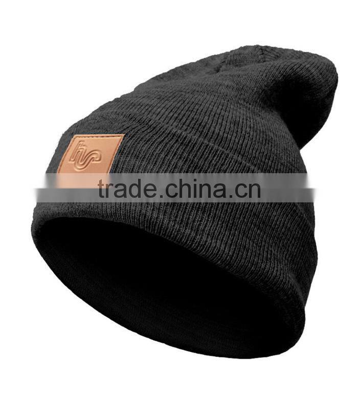 Cheap Hip hop floppy mens knitted beanie slouch hat