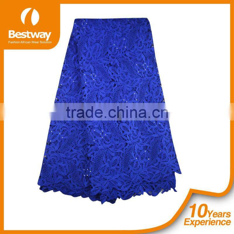 2015 New Fashion Nigerian French Lace Styles with Wholse Price Fabric from Bestway FL0057