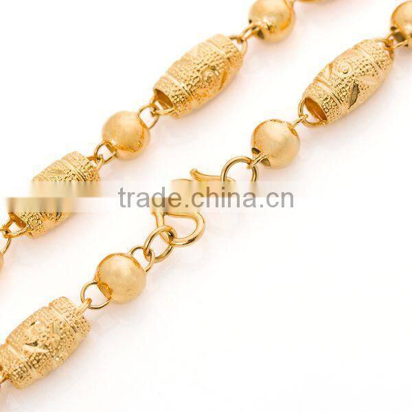 Super hot style antique bronze link chain necklace